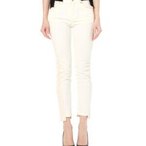 Alexander McQueen White Patch Denim Pants